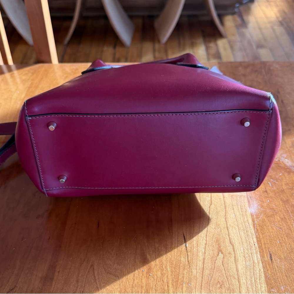 Furla Deep Burgundy Satchel - Picture 4 of 4